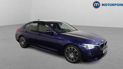 Used BMW 530 M Sport 265 HP (194 kW) 2020 Blue Sedan