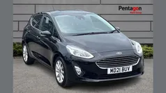 Black Used 2021 Ford Fiesta Titanium Hatchback | £12,495 (Fair price)
