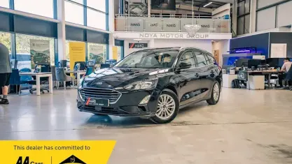Used Ford Focus Titanium 125 HP (91 kW) 2020 Black Estate