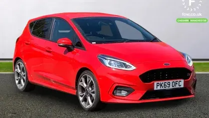 Used Ford Fiesta ST-Line 101 HP (74 kW) 2019 Red Hatchback