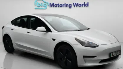 Used Tesla Model 3 Long Range AWD 366 kW (498 HP) 2022 White Sedan