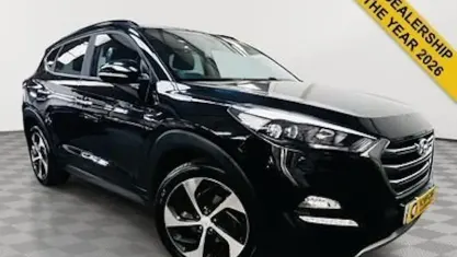 Used Hyundai Tucson Premium SE 185 HP (136 kW) 2017 Black SUV