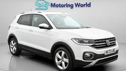 Used VW T-Cross SEL 110 HP (80 kW) 2023 White SUV