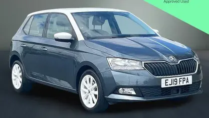 Used Skoda Fabia SE L 75 HP (55 kW) 2019 Grey Hatchback