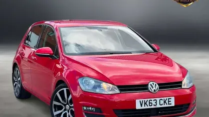 Used VW Golf VII GT 150 HP (110 kW) 2013 Red Hatchback