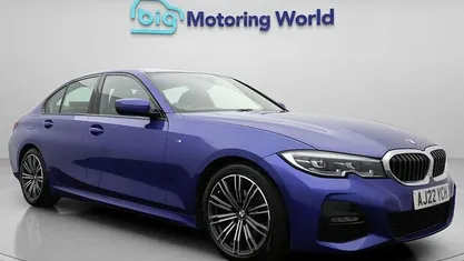 Used BMW 320 M Sport 184 HP (135 kW) 2022 Blue Sedan