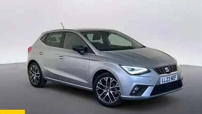 Used Seat Ibiza XCELLENCE Lux 110 HP (80 kW) 2023 Silver Hatchback