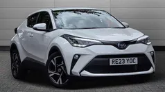 White Used 2023 Toyota C-HR Design SUV | £23,195 (Fair price)