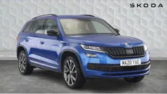 Blue Used 2020 Skoda Kodiaq SportLine SUV | £26,885 (Fair price)