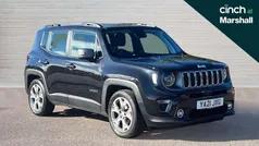 Black Used 2021 Jeep Renegade Limited SUV | £14,197 (Fair price)