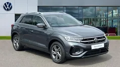 Indium grey metallic Used 2023 VW T-Roc R-line SUV | £23,071 (Fair price)