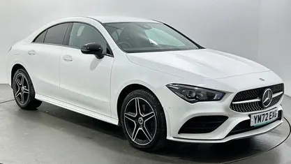 Used Mercedes CLA250e AMG Line Premium 218 HP (160 kW) 2022 White Sedan
