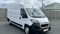 White Used 2021 Peugeot Boxer Van | £12,995 (Fair price)