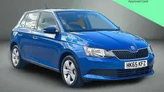 Race blue metallic Used 2016 Skoda Fabia SE Hatchback | £9,540 (Fair price)