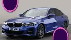Blue Used 2021 BMW 320 M Sport Sedan | £22,846 (Fair price)