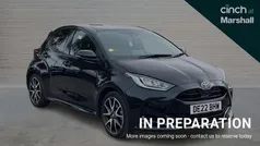 Black Used 2022 Toyota Yaris Hybrid Hatchback | £17,592 (Fair price)