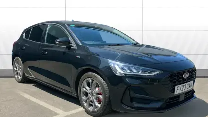 Used Ford Focus ST-Line 125 HP (91 kW) 2023 Black Hatchback