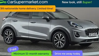 Used Ford Puma Titanium 125 HP (91 kW) 2023 Silver SUV