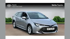 Silver Used 2022 Toyota Corolla Sport Estate | £20,946 (Fair price)
