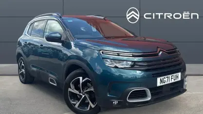 Used Citroën C5 Aircross Shine 131 HP (96 kW) 2022 Blue SUV