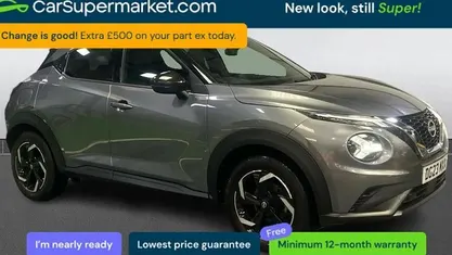 Used Nissan Juke N-Connecta 114 HP (83 kW) 2023 Grey SUV