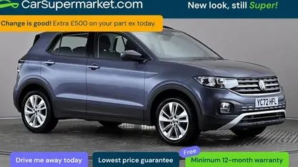 Used VW T-Cross SE 110 HP (80 kW) 2022 Grey SUV