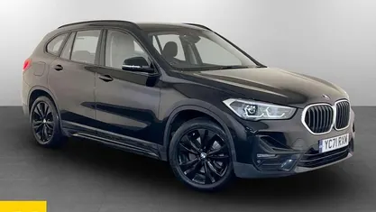 Used BMW X1 Sport Line 220 HP (161 kW) 2021 Black SUV