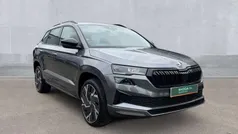 Graphite grey Used 2024 Skoda Karoq SportLine SUV | £27,651 (Fair price)