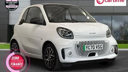 Used Smart ForTwo Coupé Prime Exclusive 60 kW (82 HP) 2020 White Hatchback