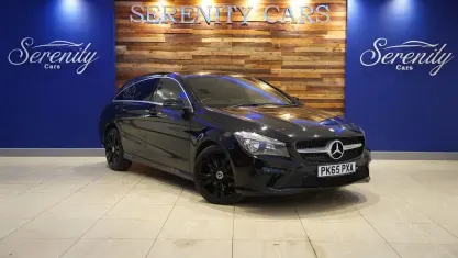 Used Mercedes CLA180 122 HP (89 kW) 2015 Black Coupe