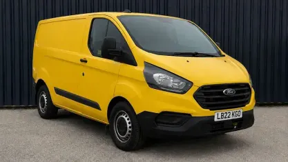 Used Ford Transit Custom 131 HP (96 kW) 2022 Yellow Van