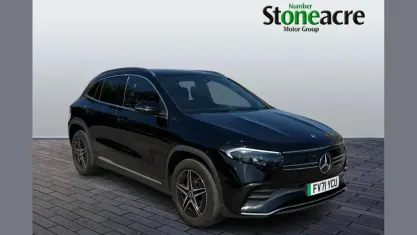 Used Mercedes EQA250 AMG line 139 kW (190 HP) 2022 Black SUV