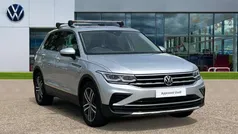 Reflex silver metallic Used 2021 VW Tiguan Elegance SUV | £24,337 (Fair price)