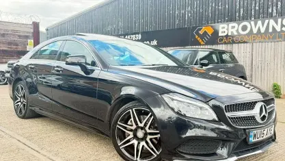 Used Mercedes CLS400 AMG line 333 HP (244 kW) 2015 Black Coupe