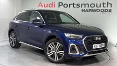 Blue Used 2023 Audi Q5 S-Line SUV | £39,090 (Fair price)