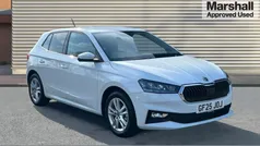 Moon white metallic Used 2025 Skoda Fabia SE L Hatchback | £21,250 (Fair price)