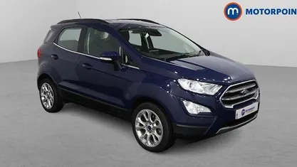 Blue Used 2022 Ford Ecosport Titanium SUV | £11,099 (Fair price)