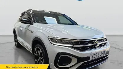 Used VW T-Roc R-line 190 HP (139 kW) 2023 White SUV