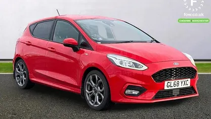 Used Ford Fiesta ST-Line 125 HP (91 kW) 2019 Red Hatchback