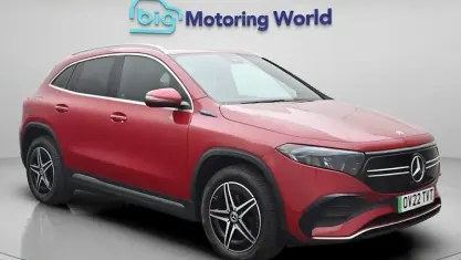 Used Mercedes EQA350 AMG line 214 kW (292 HP) 2022 Red SUV