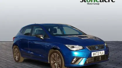 Used Seat Ibiza XCELLENCE 110 HP (80 kW) 2021 Blue Hatchback