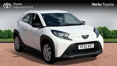 White Used 2022 Toyota Aygo PURE Hatchback | £11,409 (Fair price)