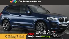 Blue Used 2021 BMW X3 M Sport SUV | £25,676 (Good price)