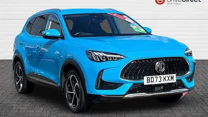 Metallic pimlico blue Used 2023 MG HS Trophy SUV | £16,735 (Fair price)