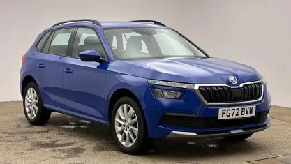 Used Skoda Kamiq SE 110 HP (80 kW) 2022 Blue SUV