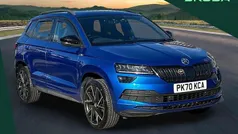 Blue Used 2021 Skoda Karoq SportLine SUV | £20,900 (Fair price)