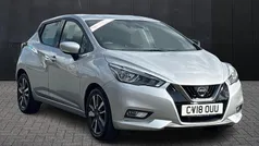 Silver Used 2018 Nissan Micra Acenta Hatchback | £7,638 (Good price)