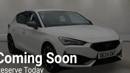 Used Cupra Leon 150 HP (110 kW) 2024 White Hatchback