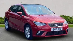 Red Used 2019 Seat Ibiza SE Technology Hatchback | £9,043 (Fair price)