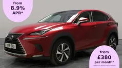 Red Used 2018 Lexus NX300h SUV | £20,245 (Fair price)